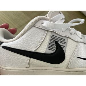 Nike Air Force 1 LV8 Utility White Black Sneakers Women's 8.5 (Youth 7Y)